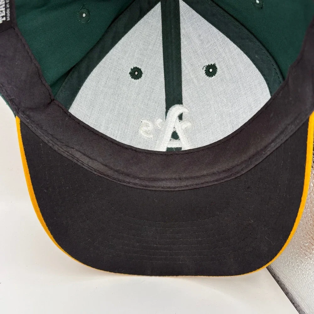 Oakland‎ Athletics MLB Youth Baseball Cap Green Gold A Logo Team MLB